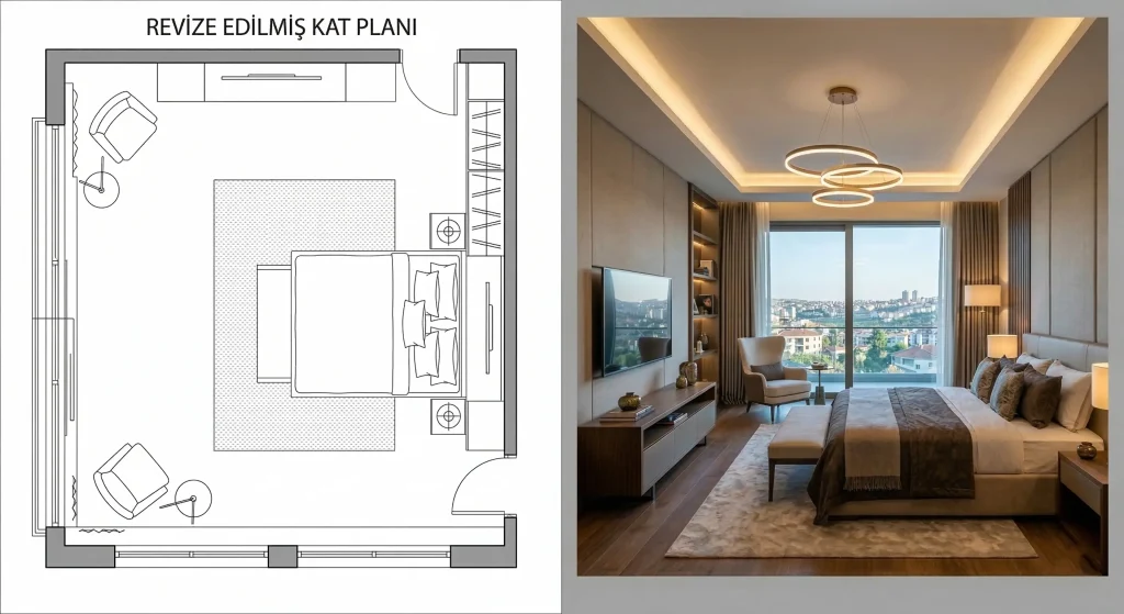 profesyonel iç mimari tasarım ve uygulama süreci